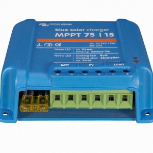 Контроллер заряда Victron Energy BlueSolar MPPT 75/15-TR 15A, 12/24В