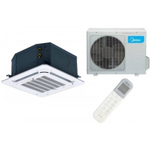 Кассетный кондиционер Midea MCA3(1)-12HRN1-Q/MOU(1)-12HRN1-Q on/off