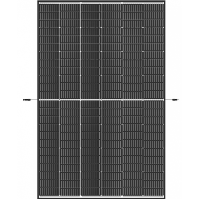 Сонячна панель Trina TSM-DE09R.08 425W black border