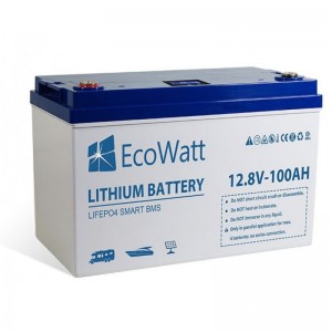Аккумулятор для ДБЖ EcoWatt LiFePO4 Smart BMS 12.8V 100Ah