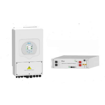 Комплект инвертора Deye SUN-6K-SG05LP1-EU + AКБ DEYE SE-G5.1 Pro-B LiFePO4 5.12 kWt