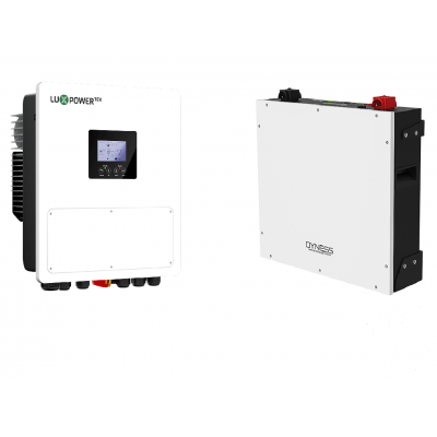 Комплект інвертор (hybrid) LuxPower SNA-PRO-EU6.5K + АКБ Dyness DL5.0C (5 кВт) Heating Wi-Fi